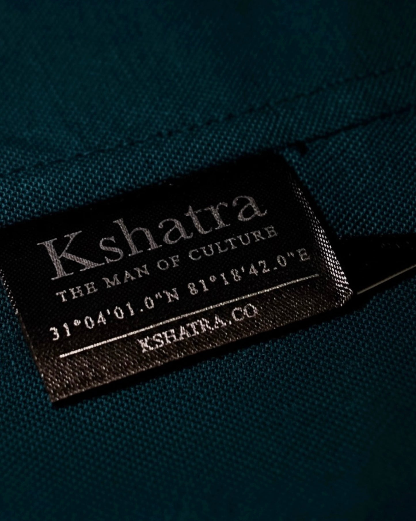 Handwoven Shirt — Deep Forest