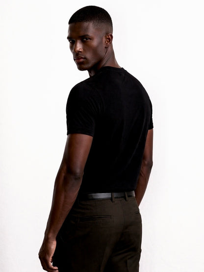 Couture Fitted Tee — Black