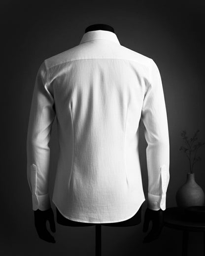 Handwoven Shirt — Off White
