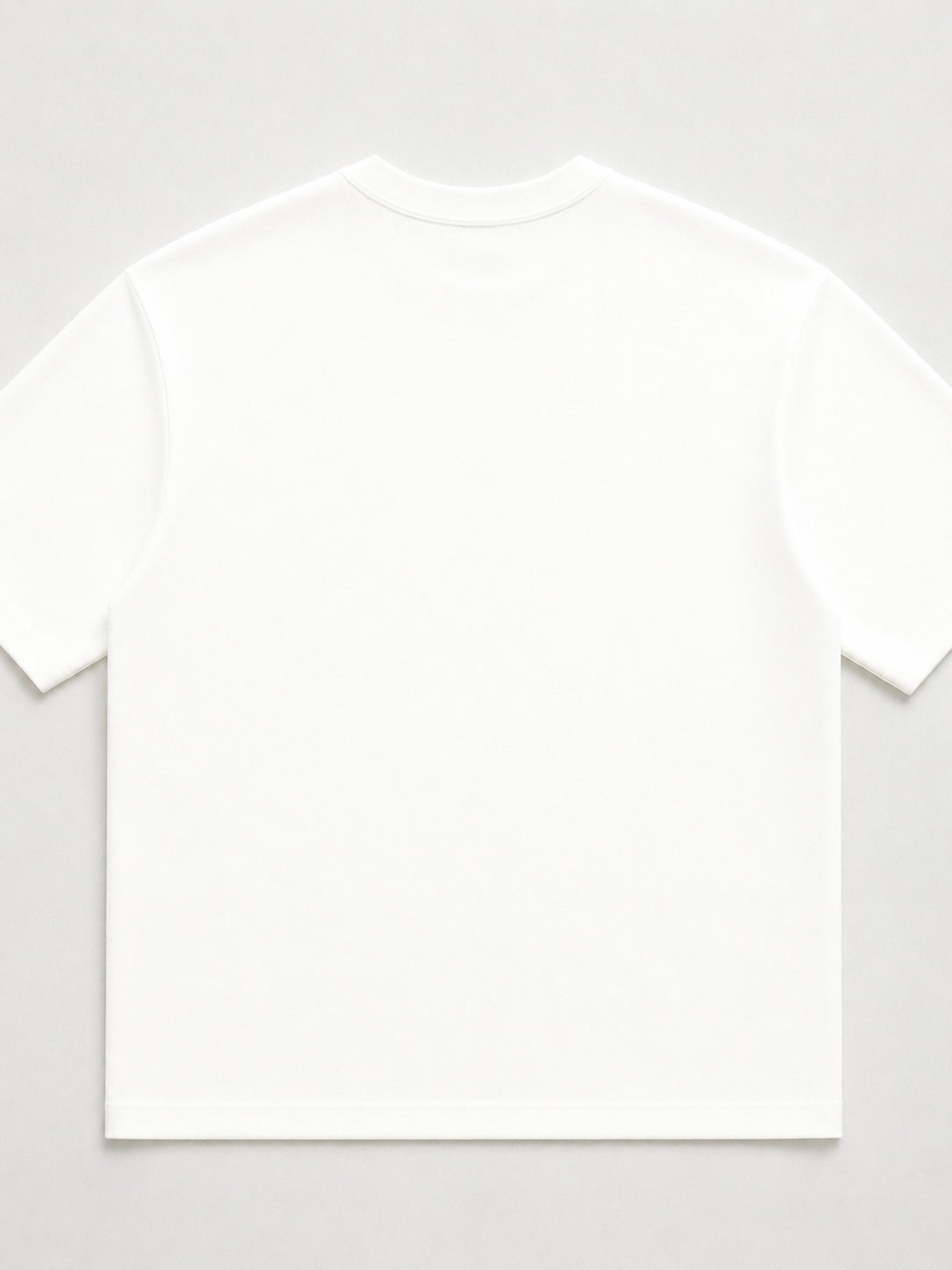 Couture Boxy Oversized Tee — Off White