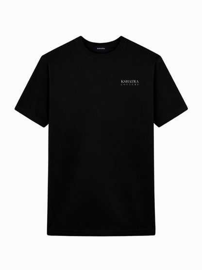 Couture Fitted Tee — Black