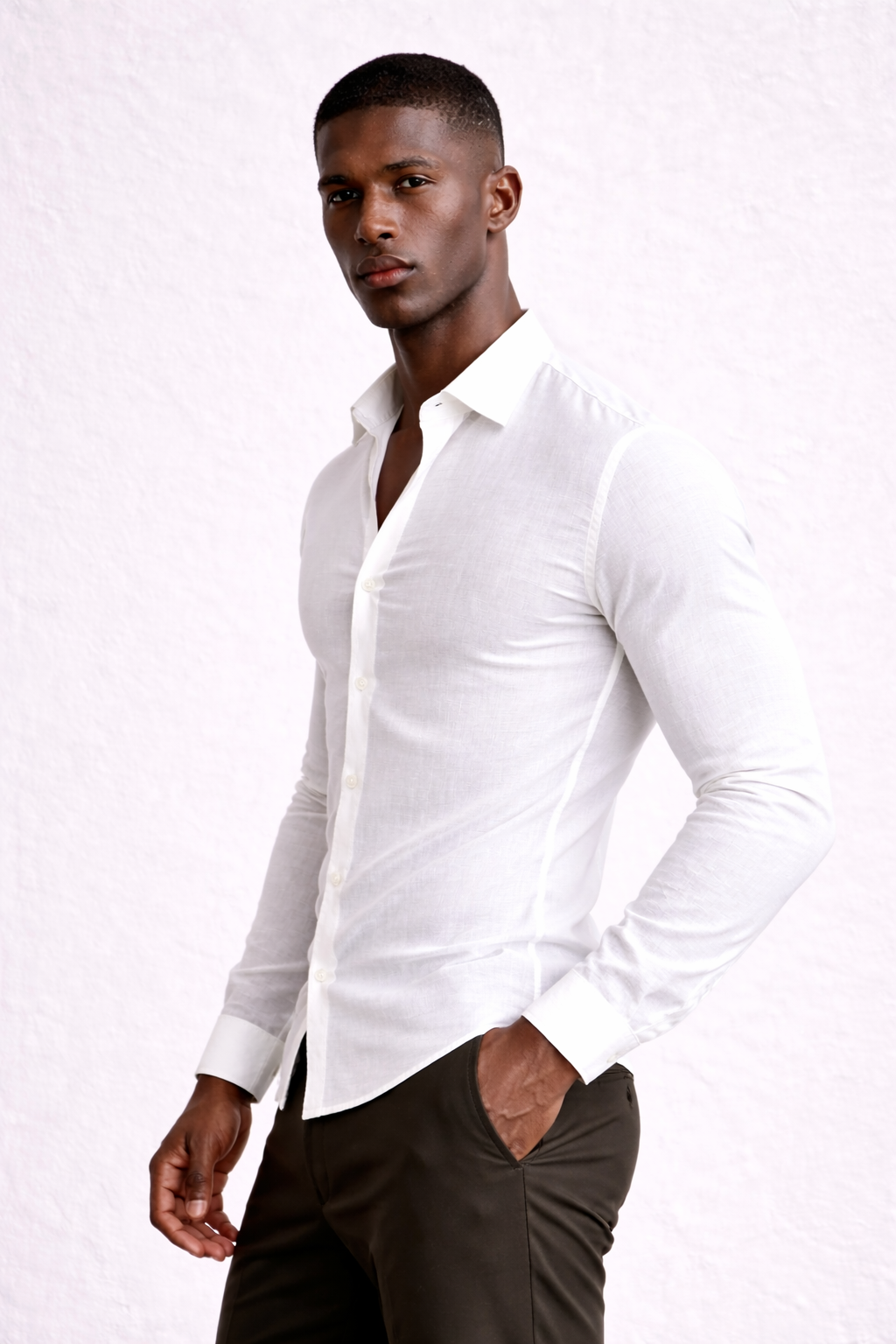 Handwoven Shirt — Off White