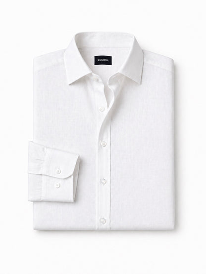 Handwoven Shirt — Off White