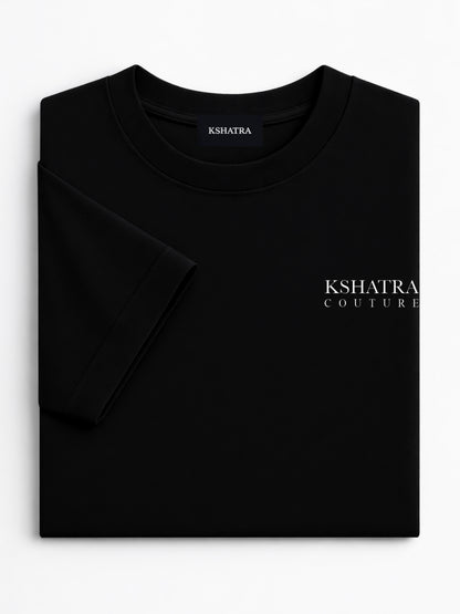 Couture Fitted Tee — Black