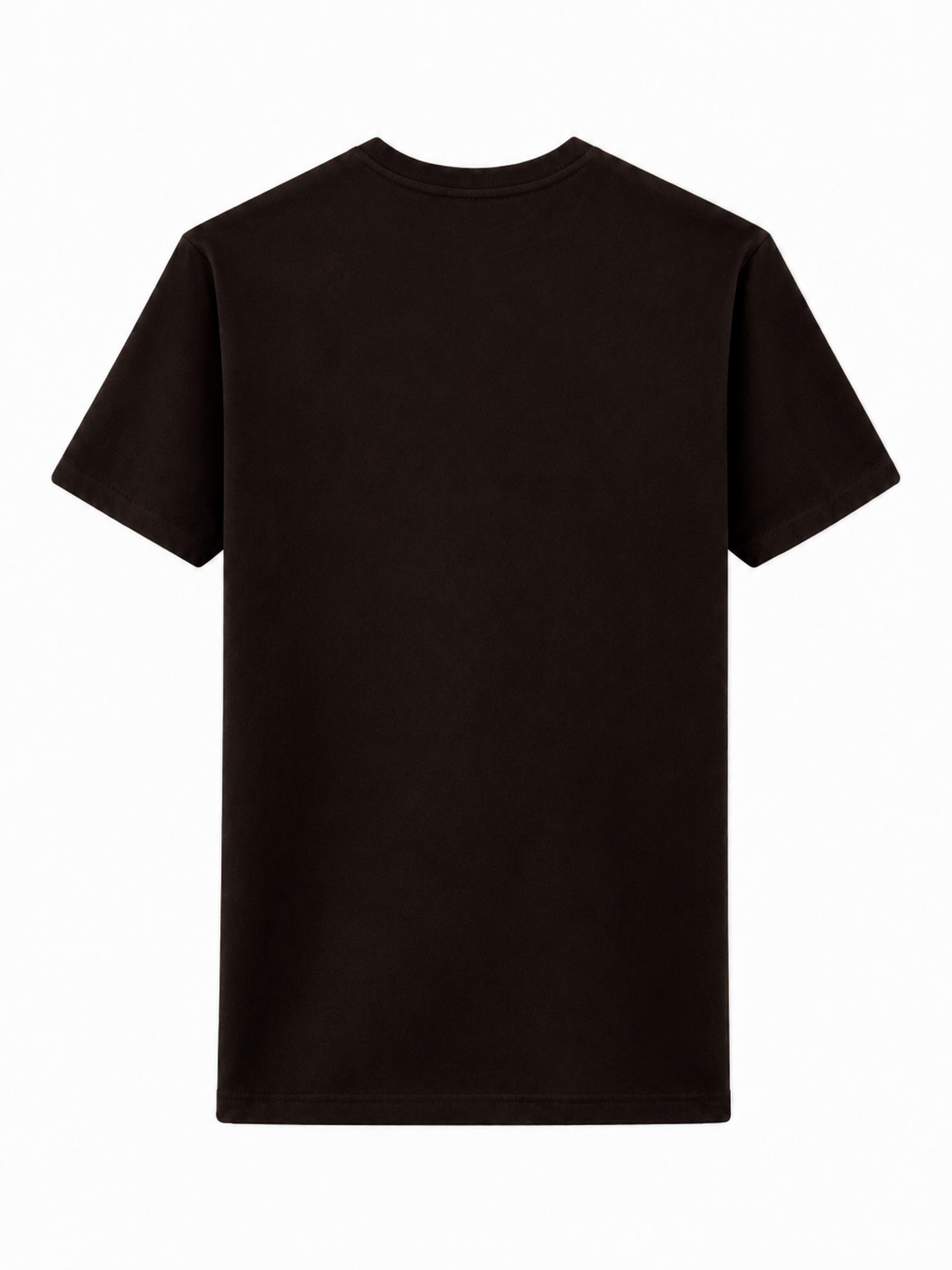 Couture Fitted Tee — Deep Brown